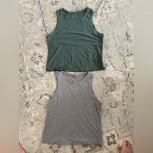 2 CRZ YOGA Prima Cropped Tanks